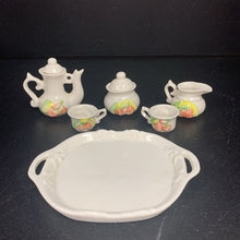 Load image into Gallery viewer, Fruit Porcelain Collectible Tea Set
