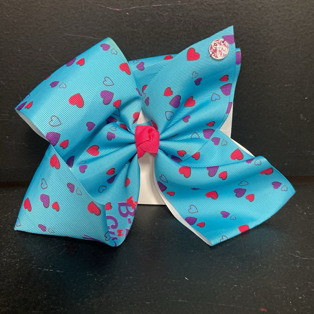 Heart Hairbow Clip