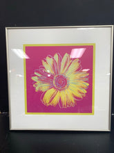 Load image into Gallery viewer, Andy Warhol &quot;Daisy&quot; c.1982 Framed Flower Print Picture
