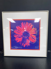 Load image into Gallery viewer, Andy Warhol &quot;Daisy&quot; c.1982 Framed Flower Print Picture
