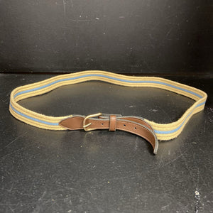 Boys Striped Cloth Belt