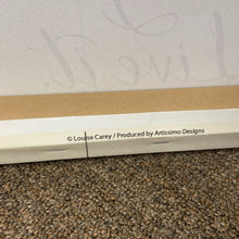 Load image into Gallery viewer, &quot;Yesterday is history...&quot; Canvas
