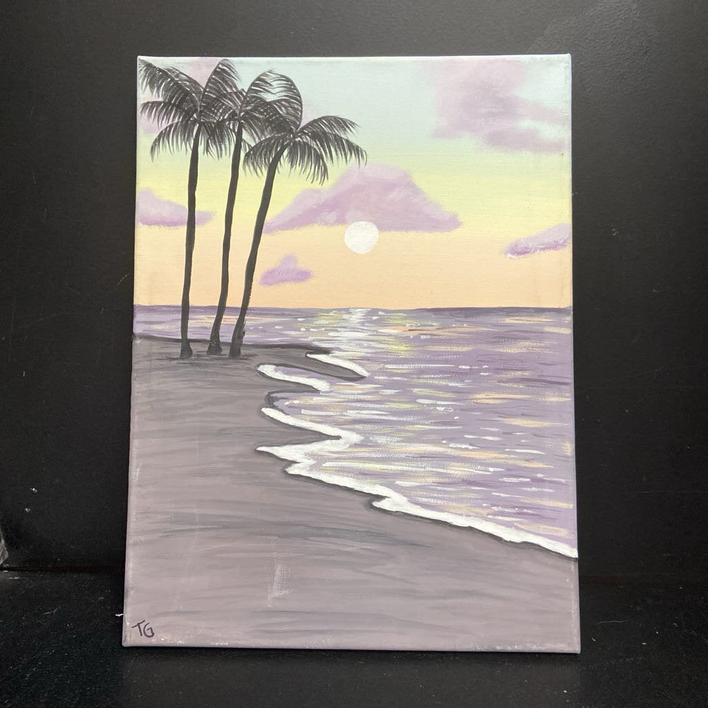 Beach Canvas Painting