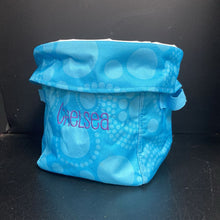 Load image into Gallery viewer, &quot;Chelsea&quot; Monogrammed Storage Organizer Bin
