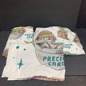 Flat Sheet, Fitted Sheet, & Pillowcase Set