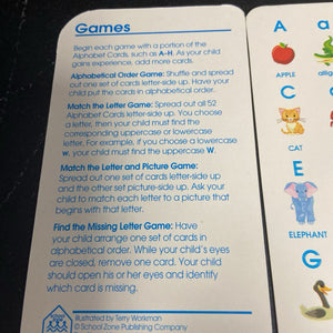 Alphabet Flash Cards