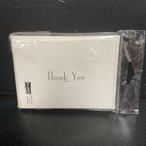 8pk Thank You Notes w/Envelopes (NEW)