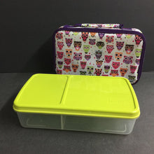 Load image into Gallery viewer, Owl Bento Lunch Bag w/Lunch Container
