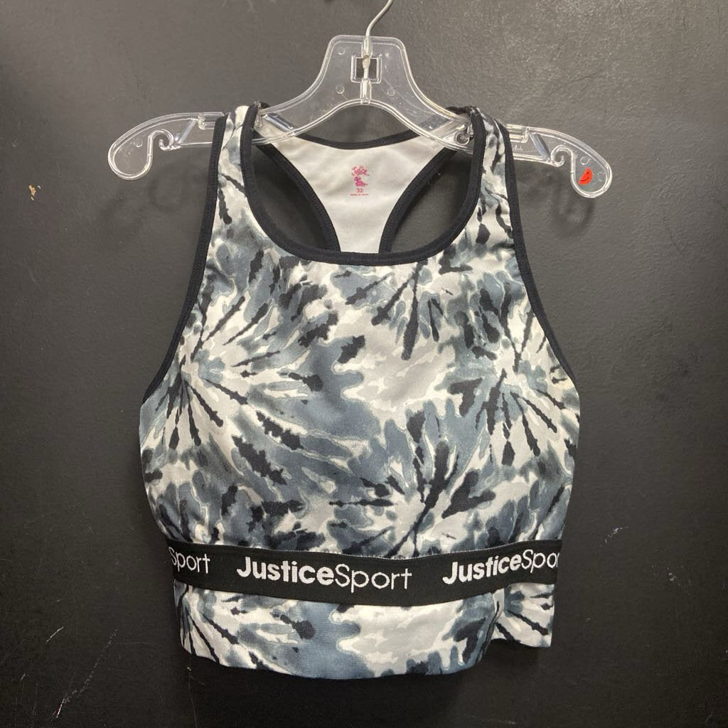 Girls Tie Dye Sports Bra