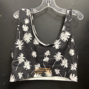Girls Palm Tree Sports Bra