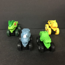 Load image into Gallery viewer, 4pk Mini Dinosaur Monster Trucks
