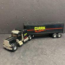 Load image into Gallery viewer, &quot;Clark The Team&quot; Diecast Semi-Truck &amp; Trailer
