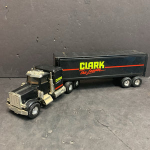 "Clark The Team" Diecast Semi-Truck & Trailer