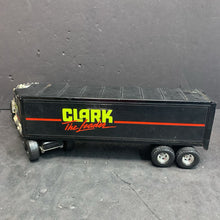 Load image into Gallery viewer, &quot;Clark The Team&quot; Diecast Semi-Truck &amp; Trailer
