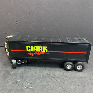 "Clark The Team" Diecast Semi-Truck & Trailer