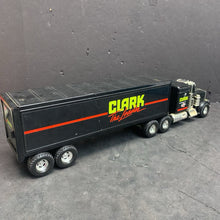 Load image into Gallery viewer, &quot;Clark The Team&quot; Diecast Semi-Truck &amp; Trailer
