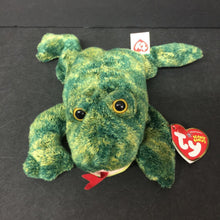 Load image into Gallery viewer, Croaks the Frog Beanie Baby
