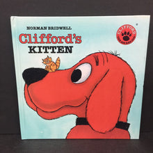 Load image into Gallery viewer, Clifford&#39;s Kitten (Norman Bridwell) (Clifford the Big Red Dog) -character hardcover
