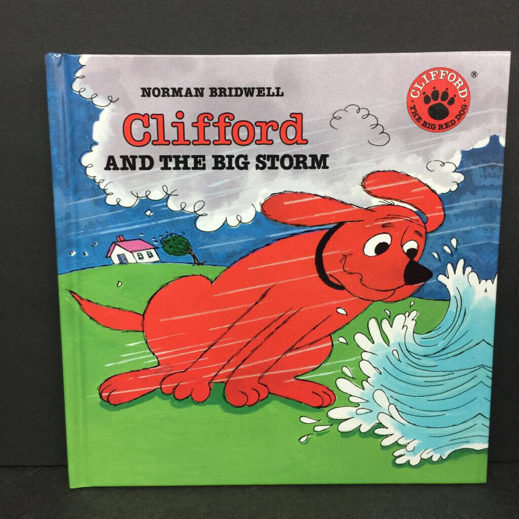 Clifford and the Big Storm (Norman Bridwell) (Clifford the Big Red Dog) -character hardcover