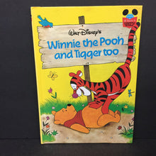 Load image into Gallery viewer, Walt Disney&#39;s Winnie the Pooh and Tigger Too (Pooh &amp; Friends) (Disney&#39;s Wonderful World of Reading) -character reader hardcover
