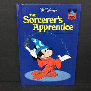 Walt Disney's The Sorcerer's Apprentice (Mickey & Friends) (Disney's Wonderful World of Reading) -character reader hardcover
