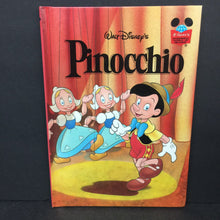 Load image into Gallery viewer, Walt Disney&#39;s Pinocchio (Disney&#39;s Wonderful World of Reading) -character reader hardcover
