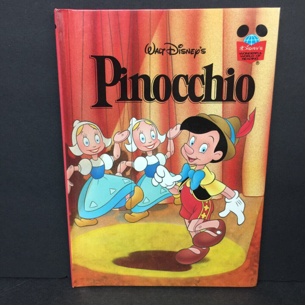 Walt Disney's Pinocchio (Disney's Wonderful World of Reading) -character reader hardcover