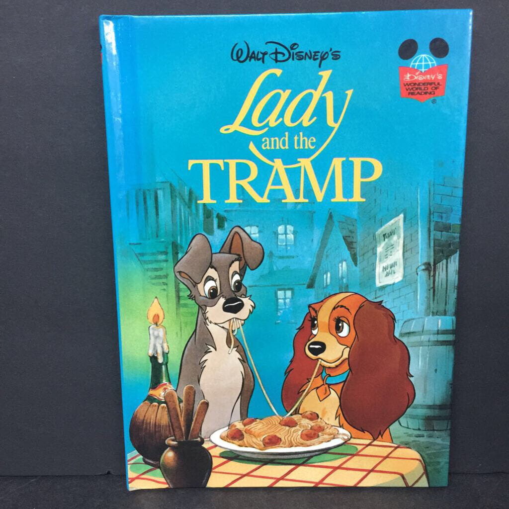 Walt Disney's Lady and the Tramp (Disney's Wonderful World of Reading) -character reader hardcover