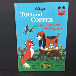 Disney's Tod and Copper from the Fox and the Hound (Disney's Wonderful World of Reading) -character reader hardcover