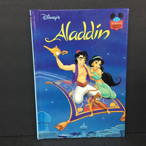Disney's Aladdin (Disney's Wonderful World of Reading) -character reader hardcover