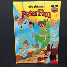 Load image into Gallery viewer, Walt Disney&#39;s Peter Pan (Disney&#39;s Wonderful World of Reading) -character reader hardcover
