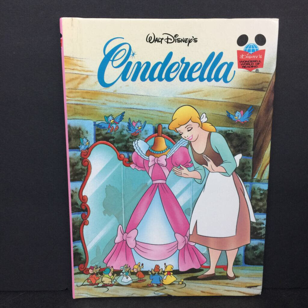 Walt Disney's Cinderella (Disney's Wonderful World of Reading) (Disney Princess) -character reader hardcover