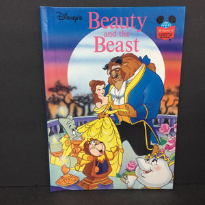 Disney's Beauty and the Beast (Disney's Wonderful World of Reading) (Disney Princess) -character reader hardcover
