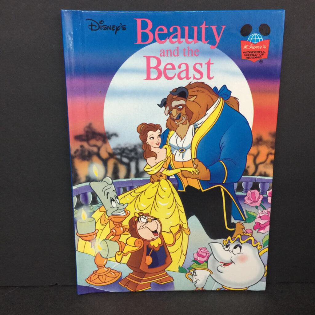 Disney's Beauty and the Beast (Disney's Wonderful World of Reading) (Disney Princess) -character reader hardcover