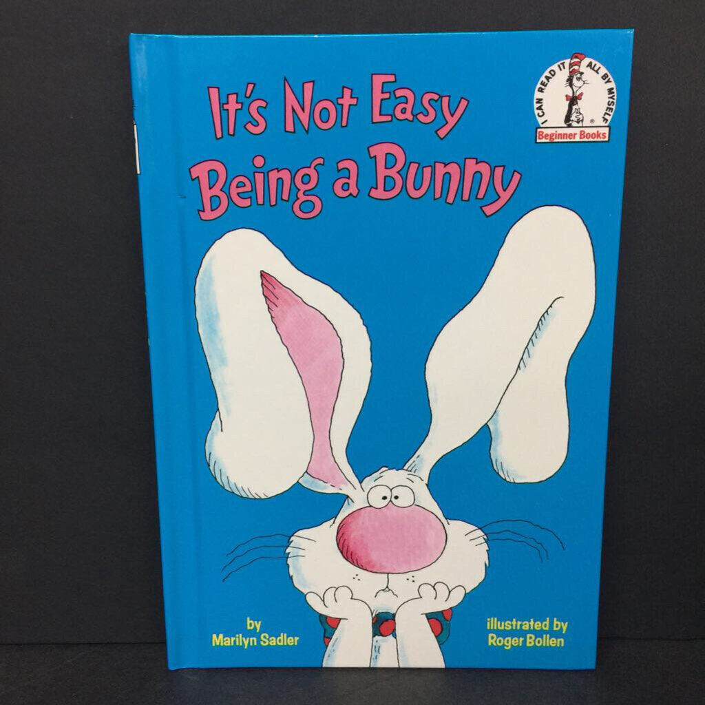 It's Not Easy Being a Bunny (Marilyn Sadler) -dr. seuss hardcover