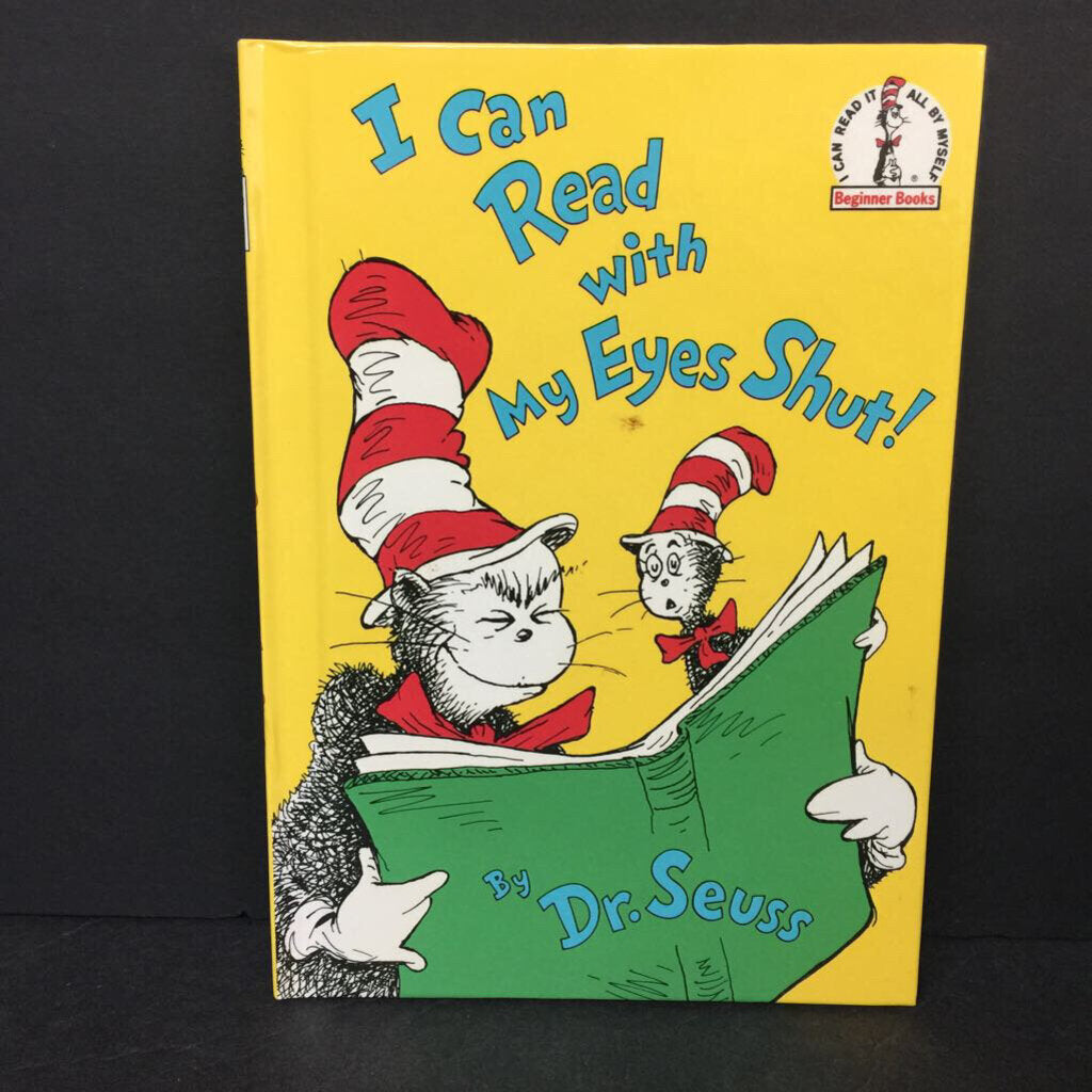 I Can Read With My Eyes Shut! -dr. seuss hardcover