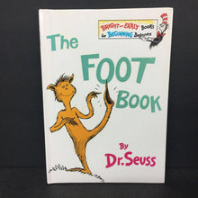 Load image into Gallery viewer, The Foot Book -dr. seuss hardcover
