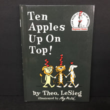 Load image into Gallery viewer, Ten Apples Up on Top! (Theo. LeSieg) -dr. seuss hardcover
