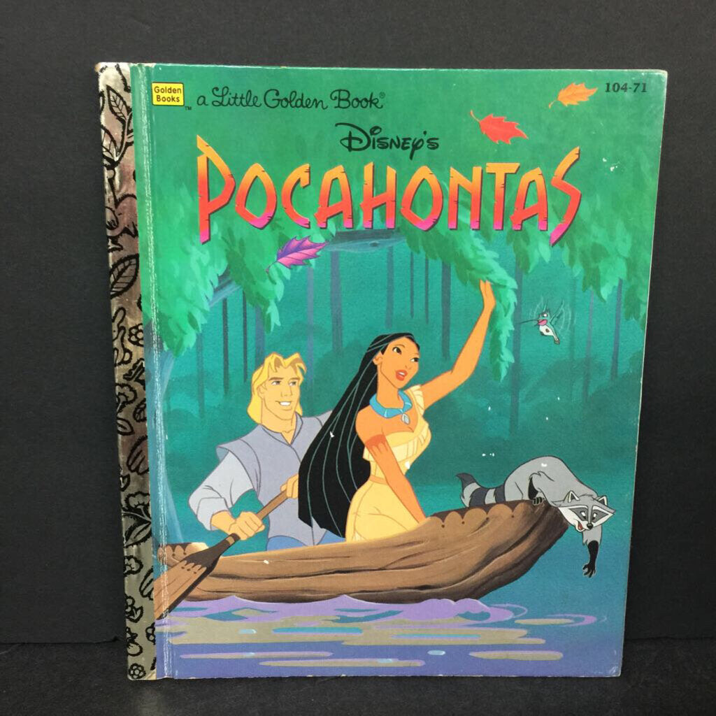 Disney's Pocahontas (Justine Korman) (Little Golden Book) (Disney Princess) -character hardcover