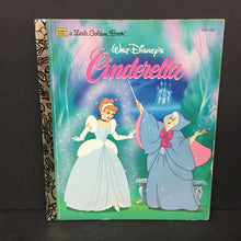 Load image into Gallery viewer, Walt Disney&#39;s Cinderella (Little Golden Book) (Disney Princess) -character hardcover
