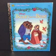 Load image into Gallery viewer, Disney&#39;s Beauty and the Beast (Teddy Slater) (Little Golden Book) (Disney Princess) -character hardcover
