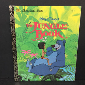 Walt Disney's The Jungle Book (Little Golden Book) -character hardcover