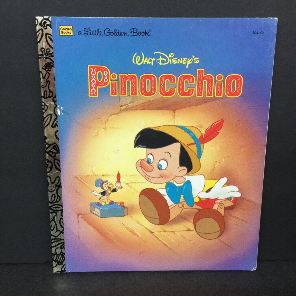 Walt Disney's Pinocchio (Eugene Bradley Coco) (Little Golden Book) -character hardcover