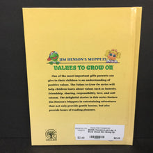 Load image into Gallery viewer, Fozzie&#39;s Last Lap: A Book About Not Giving Up (Richard Chevat) (Jim Henson&#39;s Muppets: Values to Grow On) -character hardcover
