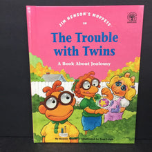 Load image into Gallery viewer, The Trouble with Twins: A Book About Jealousy (Bonnie Worth) (Jim Henson&#39;s Muppets: Values to Grow On) -character hardcover
