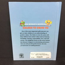 Load image into Gallery viewer, Kermit and the New Bicycle: A Book About Honesty (Michaela Muntean) (Jim Henson's Muppets: Values to Grow On) -character hardcover
