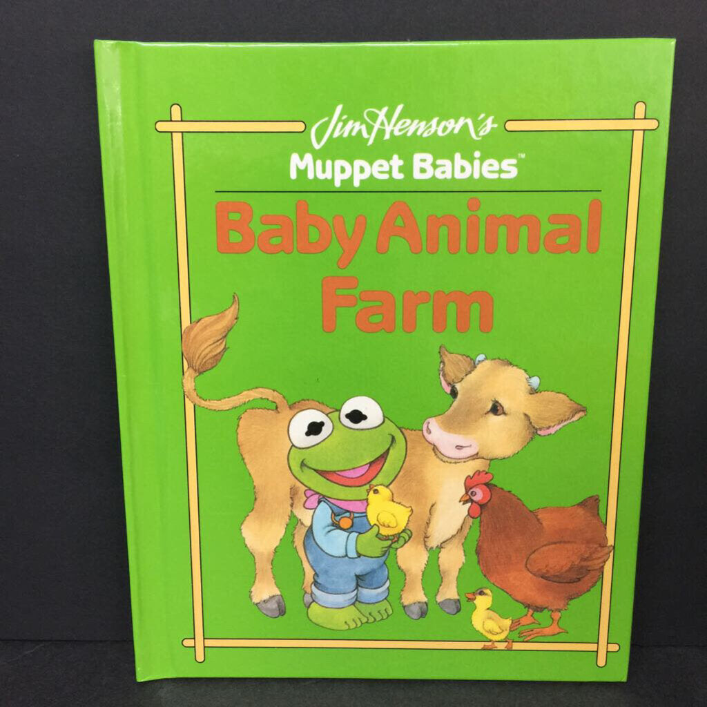 Baby Animal Farm (Bonnie Worth) (Jim Henson's Muppet Babies) (Mammals) -character educational hardcover