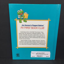 Load image into Gallery viewer, Baby Kermit's Opposites (Bonnie Worth) (Jim Henson's Muppet Babies) (Language) -character educational hardcover
