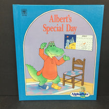 Load image into Gallery viewer, Albert&#39;s Special Day (Alphapets) (Ruth Lerner Perle) -character hardcover
