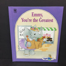 Load image into Gallery viewer, Emmy, You&#39;re the Greatest (Alphapets) (Ruth Lerner Perle) -character hardcover
